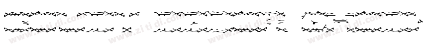 Goudy Decor ShodwnC字体转换